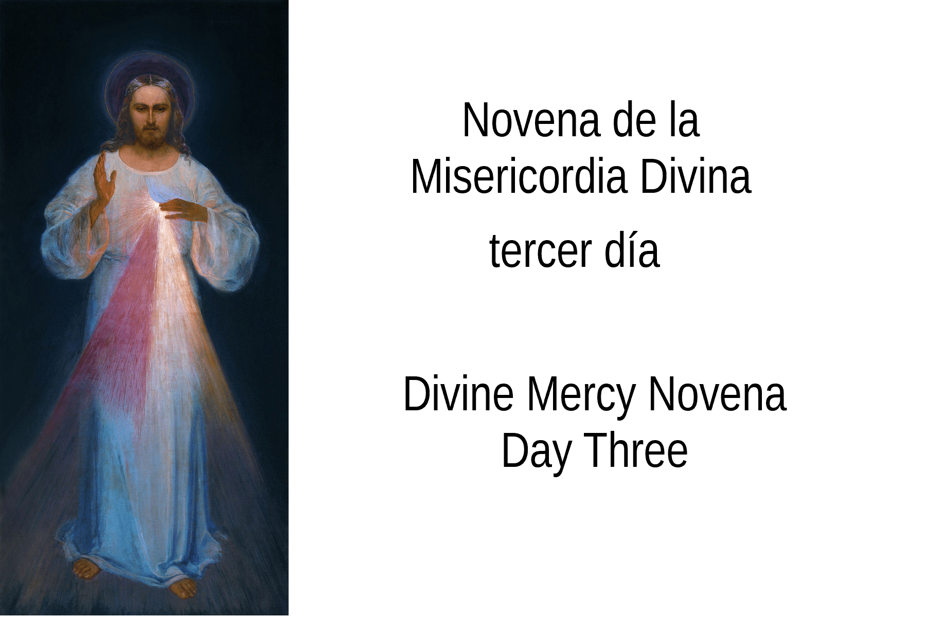 Divine Mercy Day Three