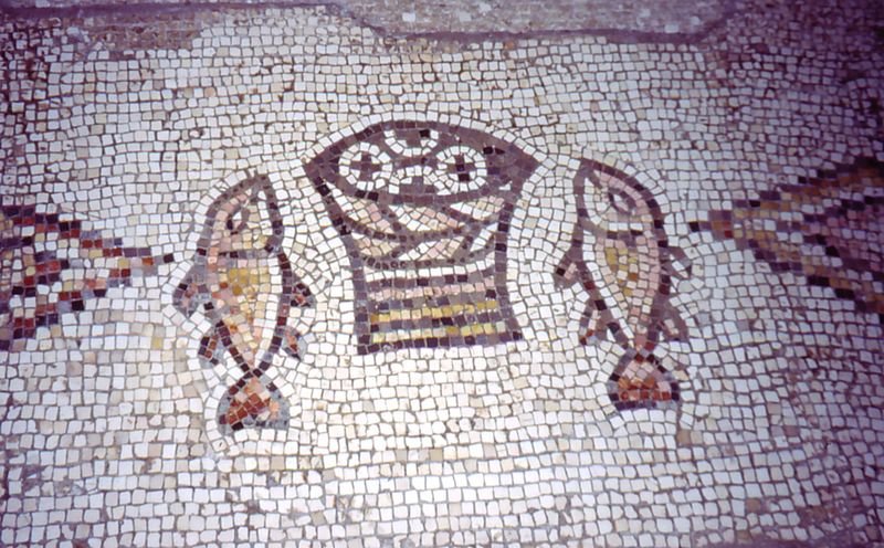 Loaves and Fishes Mosaic